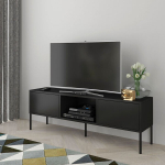 Must kaasaegne tv laud Dancan MIRKA / 130 cm lai