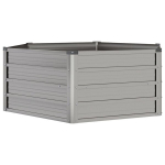 vidaXL taimekast, hall, 129 x 129 x 45 cm, Corten-teras