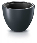 &Uuml;mmargune pott Prosperplast Heos DBHEM570-S433, must
