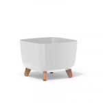 Lillepott Prosperplast Gracia Square DGQL300-S449, valge