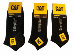 Meeste madalad sokid CAT AV49 must 35/38 3pr