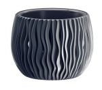 Pott Prosperplast Sandy Bowl DSK180-S433, plastik, &Oslash; 180 mm, antratsiitv&auml;rvi