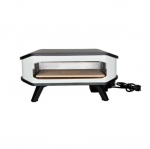 Electric pizza oven - COZZE - 2200 W - 60.5 x 60.5 x 30.5 cm - Black / White