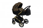 Jalutusk&auml;ru STILO Baby Fashion 3in1 Black