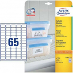 Avery Adhesives/Labels Avery L7971 38,1 x 21,1 mm White 25 Sheets
