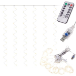 Led tuled 3x3 m, 300 LED, soe valge