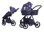 Universaalne jalutusk&auml;ru Lonex Pax Fresh 3in1 11, Navy Balls