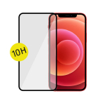 Kaitseklaas Fonex 3D Ceramic - 10H, iPhone 14 PLUS / 13 PRO MAX, musta &auml;&auml;rega