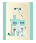 Fenjal Classic kinkekomplekt kehahoolduseks Classic Komplekt: du&scaron;ikreem 200 ml, rulldeodorant 48h 50 ml, k&auml;tekreem 75 ml.