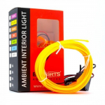 LED-riba auto salongi valgustuseks, 5m, kollane, 12V, EPAL5M