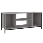 vidaXL telerikapp, hall Sonoma tamm, 102 x 35 x 45 cm, tehispuit