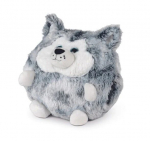 Pehme m&auml;nguasi Cozy Noxxiez Cuddle Pillow Husky, 35 cm