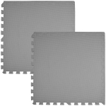 Vahtplastimatt Humbi 2 tk tumehall 62 x 62 x 1 cm