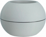 RIVIERA - BALL FLOWER POT - D40 - Stone