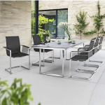 St&oacute;ł ogrodowy Ego 160 x 95 cm Kettalux Plus szary KETTLER