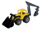 Suur traktor kopaga Plasto, 60 cm