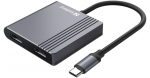 Sandberg SANDBERG USB-C Dock 2xHDMI+USB+PD