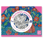 V&auml;rvimislehtede komplekt Djeco Lilled DJ08692