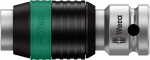 Adapter 1/4" otsikutele kiirkinnitusega Wera Zyklop, 1/4" kinnitus