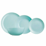 Luminarc taldrikute komplekt Diwali Light Turquoise, 19-osaline