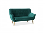 Diivan Nordic 2 Velvet, roheline