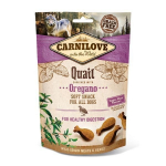 Carnilove Dog Snack Quail & Oregano maiused koerale 200g