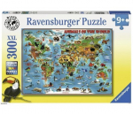 pusle ravensburgeri 300 tk maailma loomad