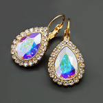 K&otilde;rvar&otilde;ngad "Celestial Drop (Aurore Boreale)" Swarovski kristallidega