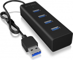 HUB USB Icy Box IB-HUB1409-U3 4 portowy Hub USB 3.0 (NUICYUS4P000012)
