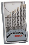 Betoonipuuride komplekt Bosch Silver Percussion, 7 osa.