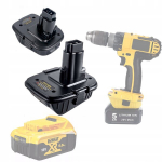 Asendusosa adapter Dewalt DC9096 jaoks &ndash; &Uuml;hildub 20V Li-ion akudega, Vastupidav korpus