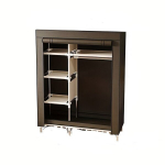 Vabalt seisev riidekapp, 170 x 105 x 45 cm, 105CM-N-105Z-Pilkos susukamos durys