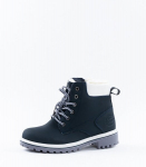 Naiste poolsaapad 152166 01, tumesinine/valge