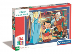 Pusle Pinocchio, Clementoni, 104 t&uuml;kki