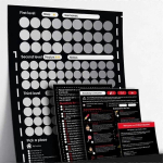 M&auml;ng Scratch Off Poster Game for Couples Valentine's Day Gifts Wall Poster Elle Et Pour Elle