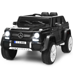 Laste elektriauto Costway, must