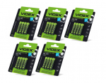 Patareid Videx AAA Alkaline, 1,5V, 1200mAh, 20 tk.