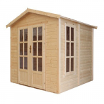 Timbela puidust aiakuur M351FB koos mustade plaatide komplektiga