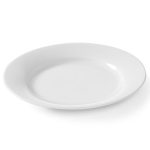 Optima portselantaldrik, 300 mm, 6 tk, valge