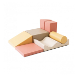Pehmete m&auml;nguklotside komplekt Konn, pastelne roosa