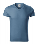 Slim Fit V-neck T-s&auml;rk meestele