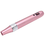 Professionaalne Derma Pen Micro Needle 3 Gears Adjustment Anti Aging Therapy Skin Device Roosa