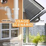 Veekindel Hermeetik L&auml;bipaistvaks Kasutamiseks Vannitubades ja K&ouml;&ouml;kides