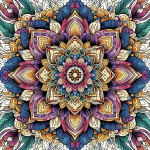 Mandala v&auml;rvimisraamat t&auml;iskasvanutele