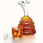 Mao kujuline klaasist karahvin 1000 ml