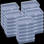 10tk Mini L&auml;bipaistev Plastikust S&auml;ilituskarbid Kaantega 9.4X6.5cm Helmed M&auml;ngukaardid K&auml;sit&ouml;&ouml;tarvikud