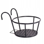 RIPUTATAV METALLBALKOON Pott Must 22cm