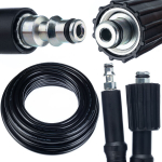 Asendusosa survepesuri voolik Lavor jaoks &ndash; Click Connect, Nailonist punutis, 200 Bar, 10 m