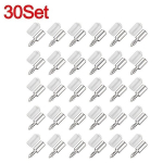 Komplekt Isel&otilde;ikav Kruvi Kummist H&uuml;lss Laminaat Tugi Kapiklaasi Jagaja Nael.