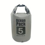 &Uuml;litugev Veekindel Kuivkott - 5L/10L/20L/30L Suurused, Ideaalne Kajakile, Paadis&otilde;idule, Kalastusele ja Telkimisele., Pilka